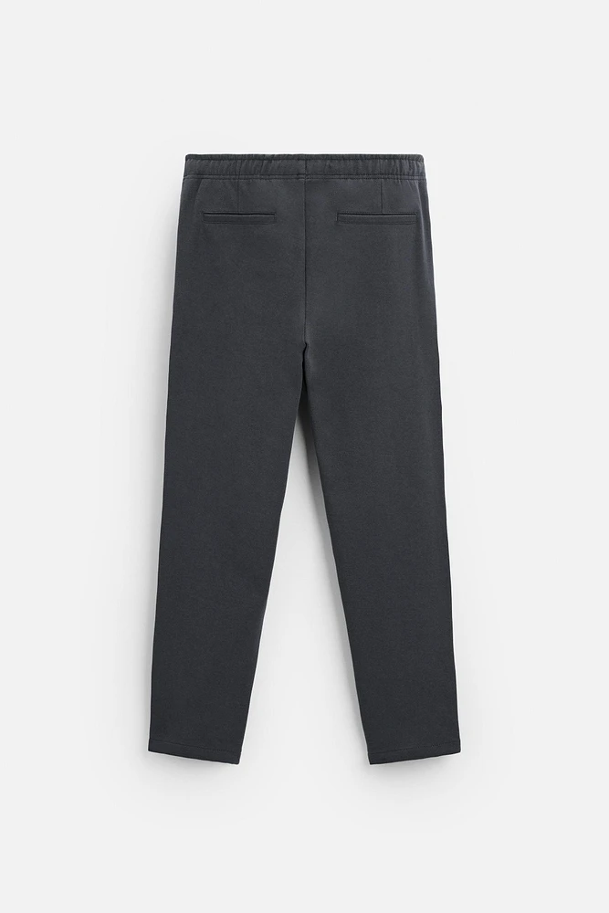 JOGGER WAIST STRETCH PANTS