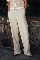 PANTALON DROIT EN LIN