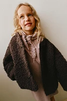FLORAL BANDANA BLEND KNIT SWEATER