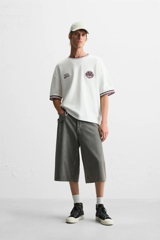 T-SHIRT STRUCTURE FOOT RÉTRO