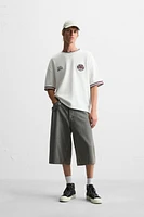 T-SHIRT STRUCTURE FOOT RÉTRO
