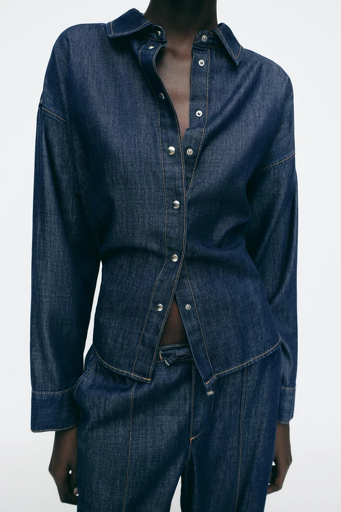 CHEMISE Z1975 OVERSIZE EN JEAN