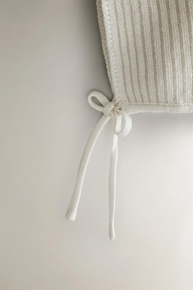 BONNET ENFANT COTON ET SOIE