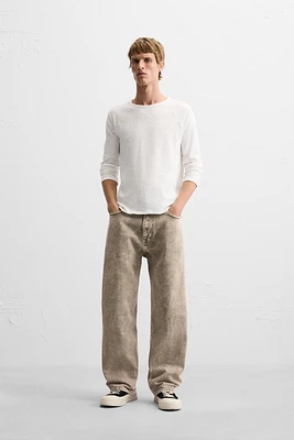 RELAXED STRAIGHT FIT JEANS