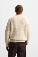 SQUARE TEXTURED SWEATER