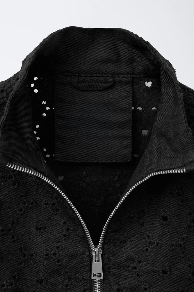 SWISS EMBROIDERED JACKET