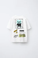 T-SHIRT À IMPRIMÉ GRAFFITIS