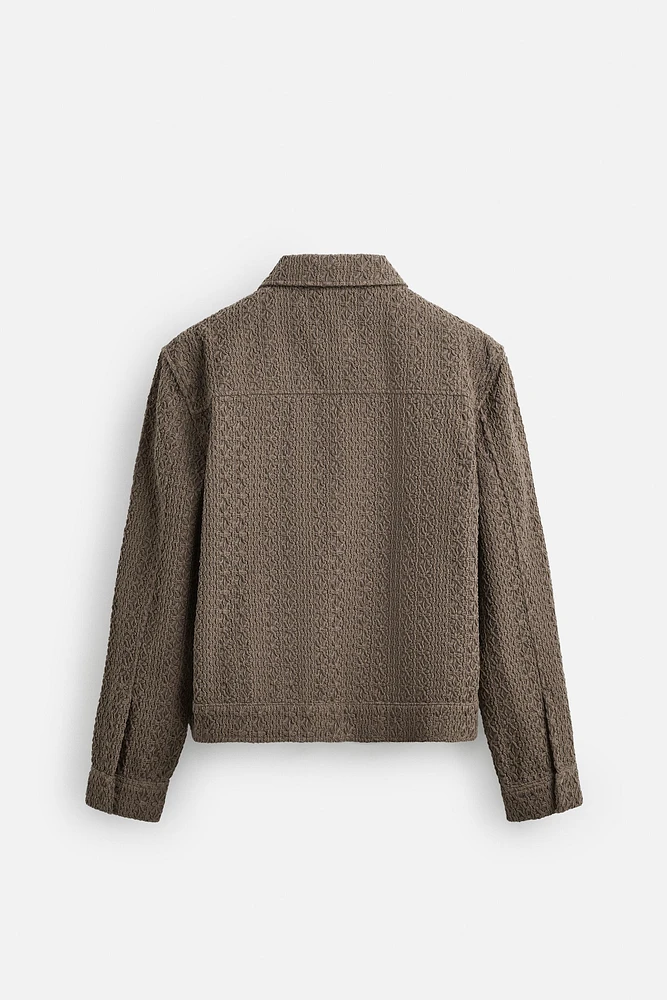 VESTE COMBINÉE CROCHET