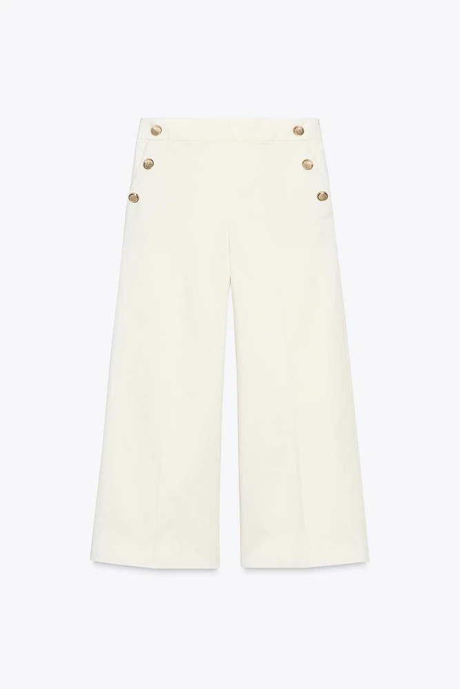 BUTTON CULOTTES