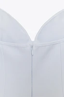 BOW DETAIL SHORT DRESS