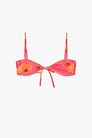 HAUT DE BIKINI IMPRIMÉ