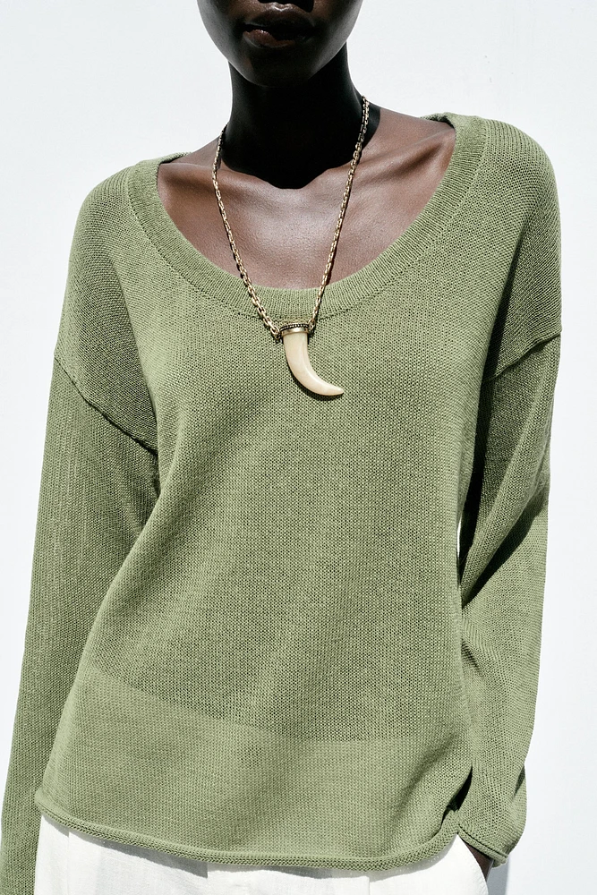 PULL RUSTIQUE EN MAILLE