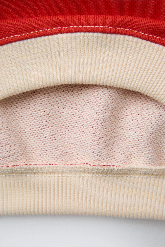 HÔTEL MAGIQUE © X ZARA STRIPED SWEATSHIRT