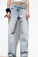 Z1975 STRAIGHT HIGH WAIST FULL LENGTH JEANS
