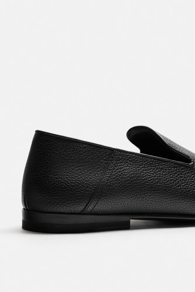MOCASSINS EN CUIR