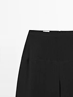 Pantalon avec ceinture large en lin - Limited Edition
