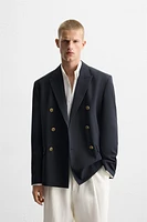 DOUBLE BREASTED BLAZER