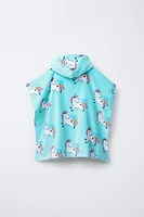 PONCHO SERVIETTE LICORNES