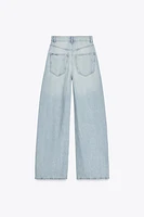 TRF HIGH WAIST EXTRA WIDE LEG JEANS