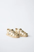 JUTE FISHERMAN SANDALS