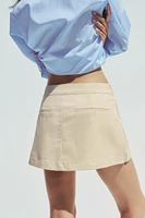 JUPE-CULOTTE BOUTONS