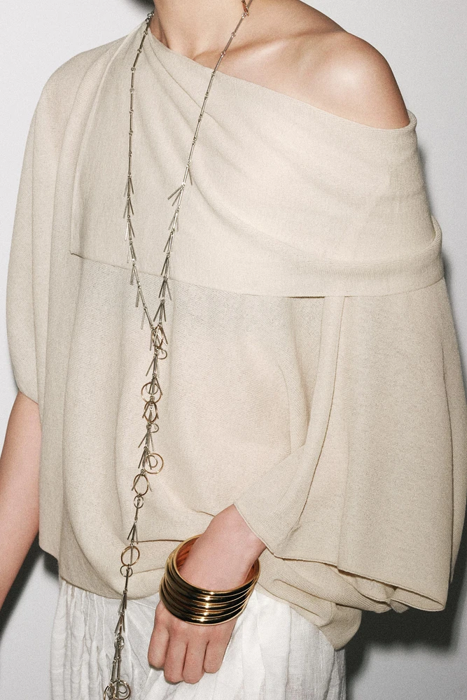 SMOOTH KNIT LAYER TOP