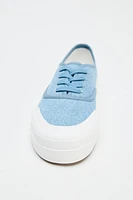 LIGHT DENIM SNEAKERS