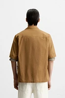 CHEMISE COUPE DÉCONTRACTÉE À RELIEF