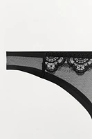 MESH LACE PANTIES