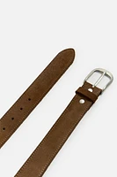 CEINTURE EN CUIR CROÛTE DE