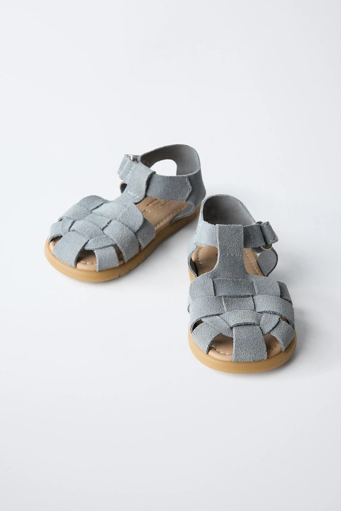 BAREFOOT LEATHER FISHERMAN SANDALS