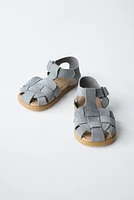BAREFOOT LEATHER FISHERMAN SANDALS