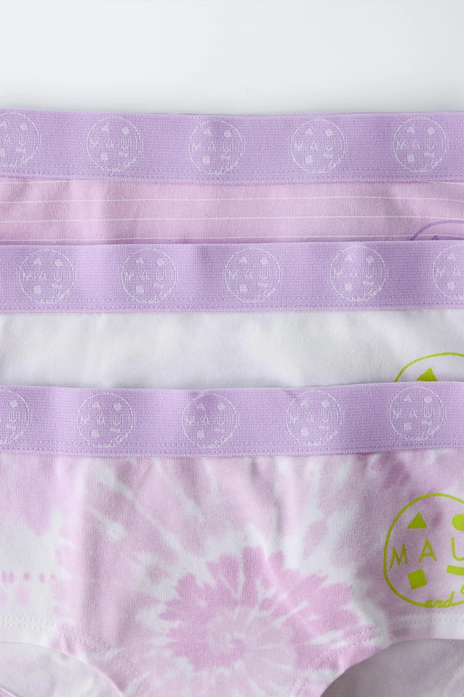 6-14 ANS/ LOT DE TROIS CULOTTES MAUI & SONS ®