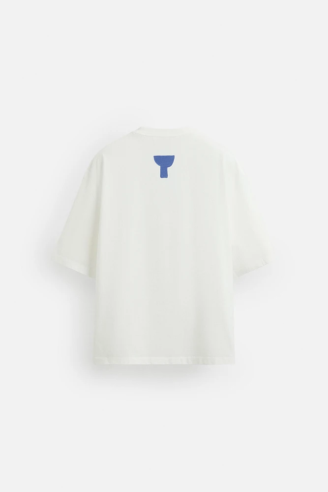 GEOMETRIC PATCH T-SHIRT