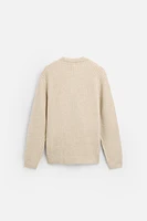 SQUARE TEXTURED SWEATER