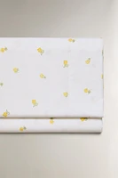 DRAP DE DESSUS COTON IMPRIMÉ MIMOSA