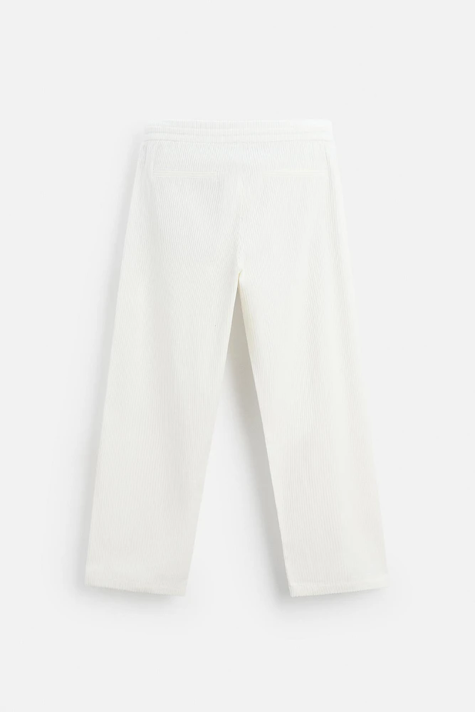 STRETCH CORDUROY PANTS