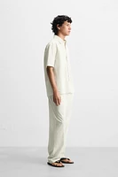 CHEMISE COTON - CHANVRE RAYÉES