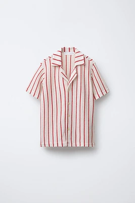 CHEMISE EN MAILLE RAYURES