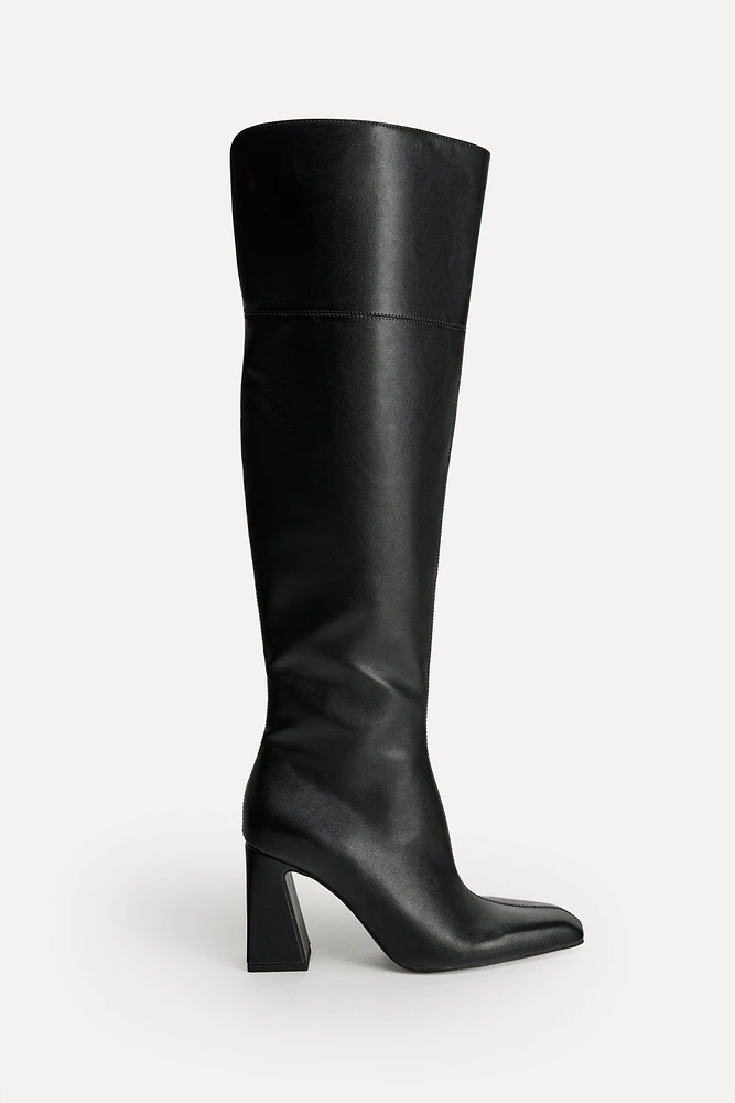 BOTTE TALON XL CUIR 50E ANNIVERSAIRE