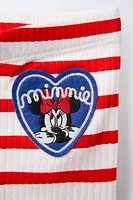 MINNIE MOUSE © DISNEY STRIPED BIKE SHORTS