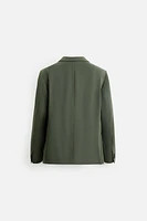 DOUBLE BREASTED SUIT BLAZER