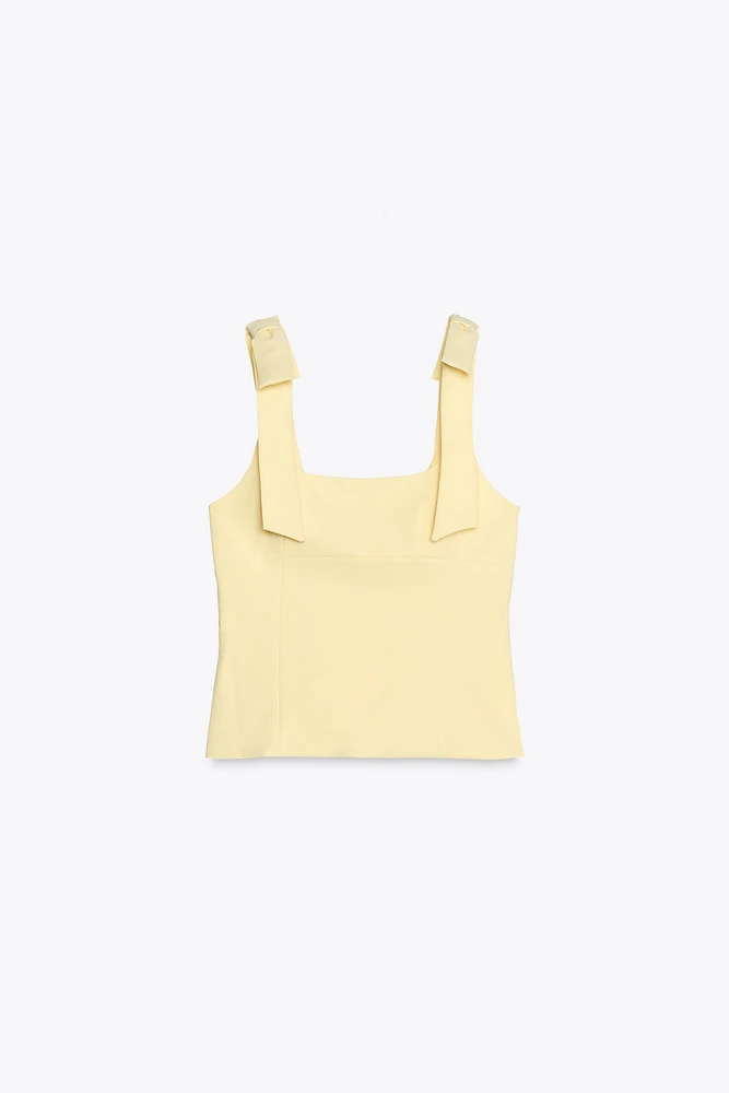 TOP ÉLASTIQUE LACETS