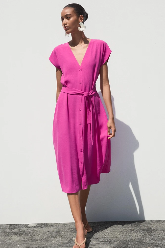 ROBE FLUIDE CEINTURE