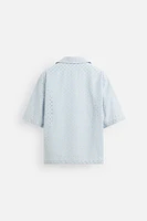 CHEMISE BRODÉE AJOURÉE