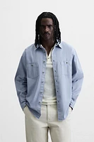 CHEMISE DÉLAVÉE RELAXED FIT