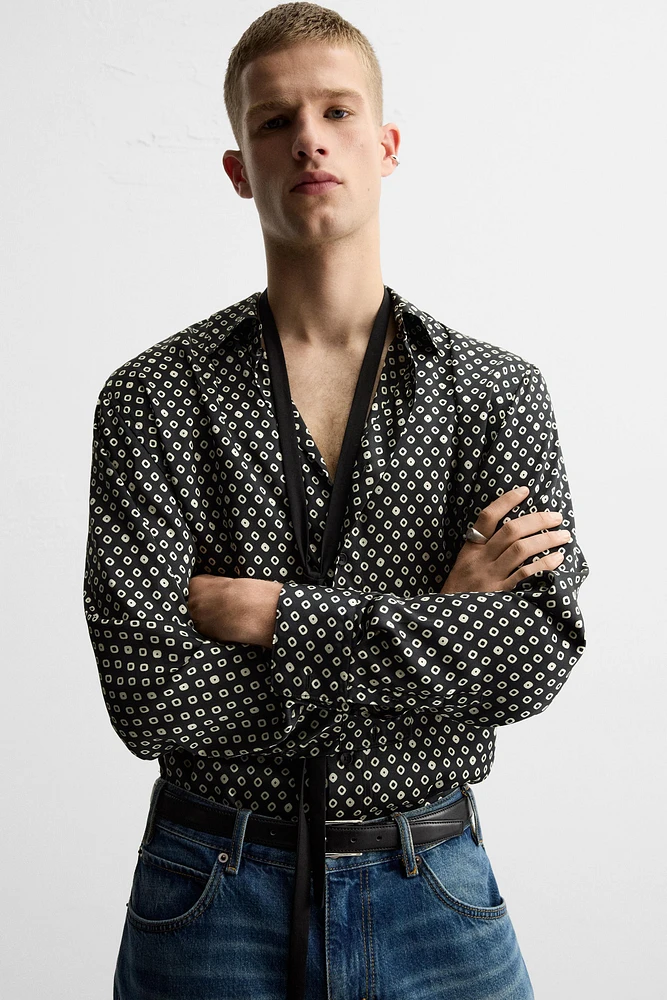 GEOMETRIC PRINT SHIRT LIMITED EDITION