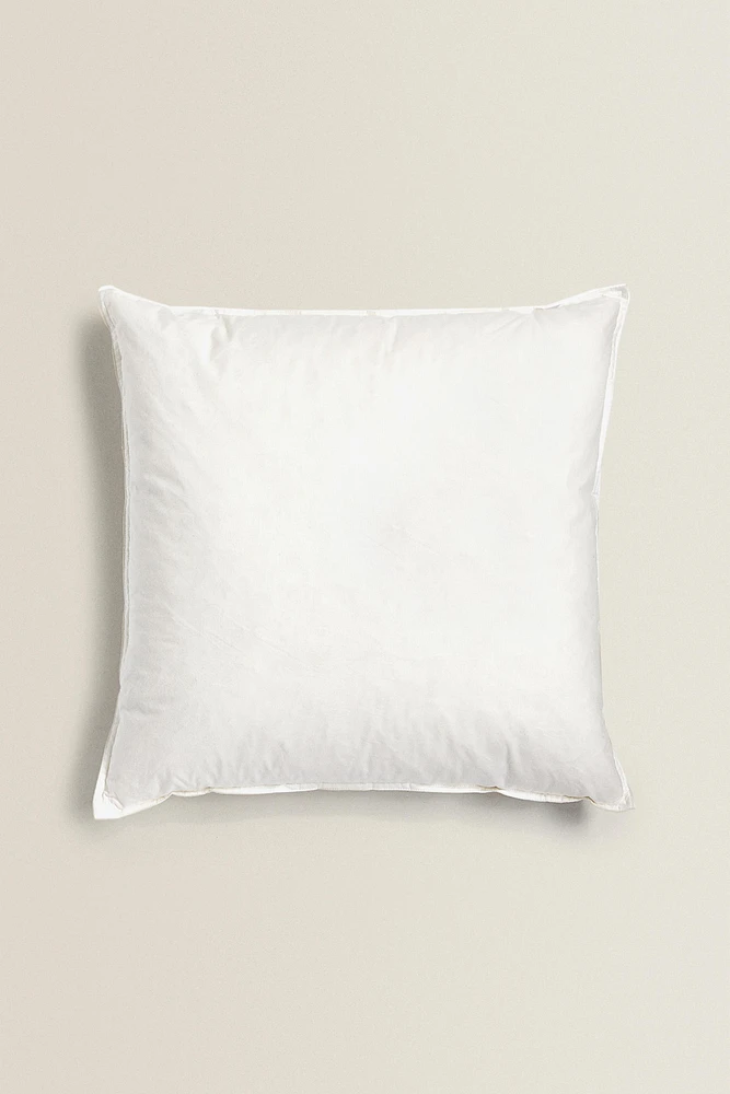COUSSIN DE GARNISSAGE PLUMES HOUSSE COTON