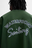 NAUTICAL EMBROIDERED T-SHIRT