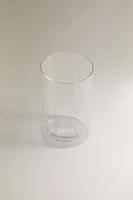 BOROSILICATE TOOTHBRUSH GLASS TEXT